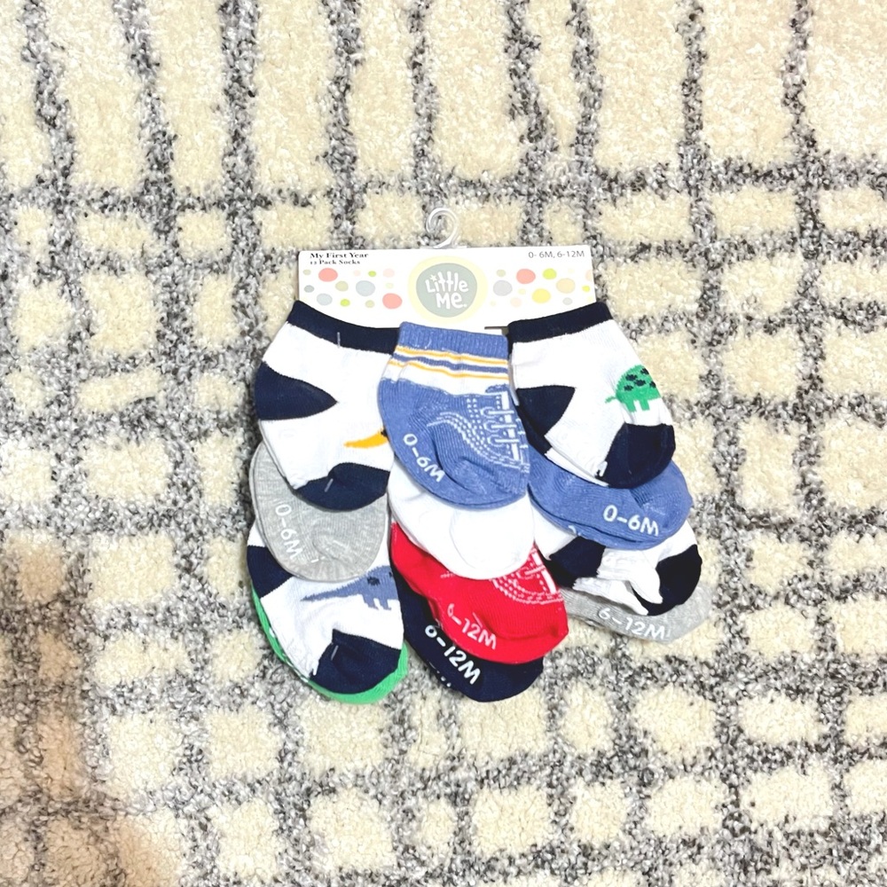FREE Little Me first year socks (add on- see details)
